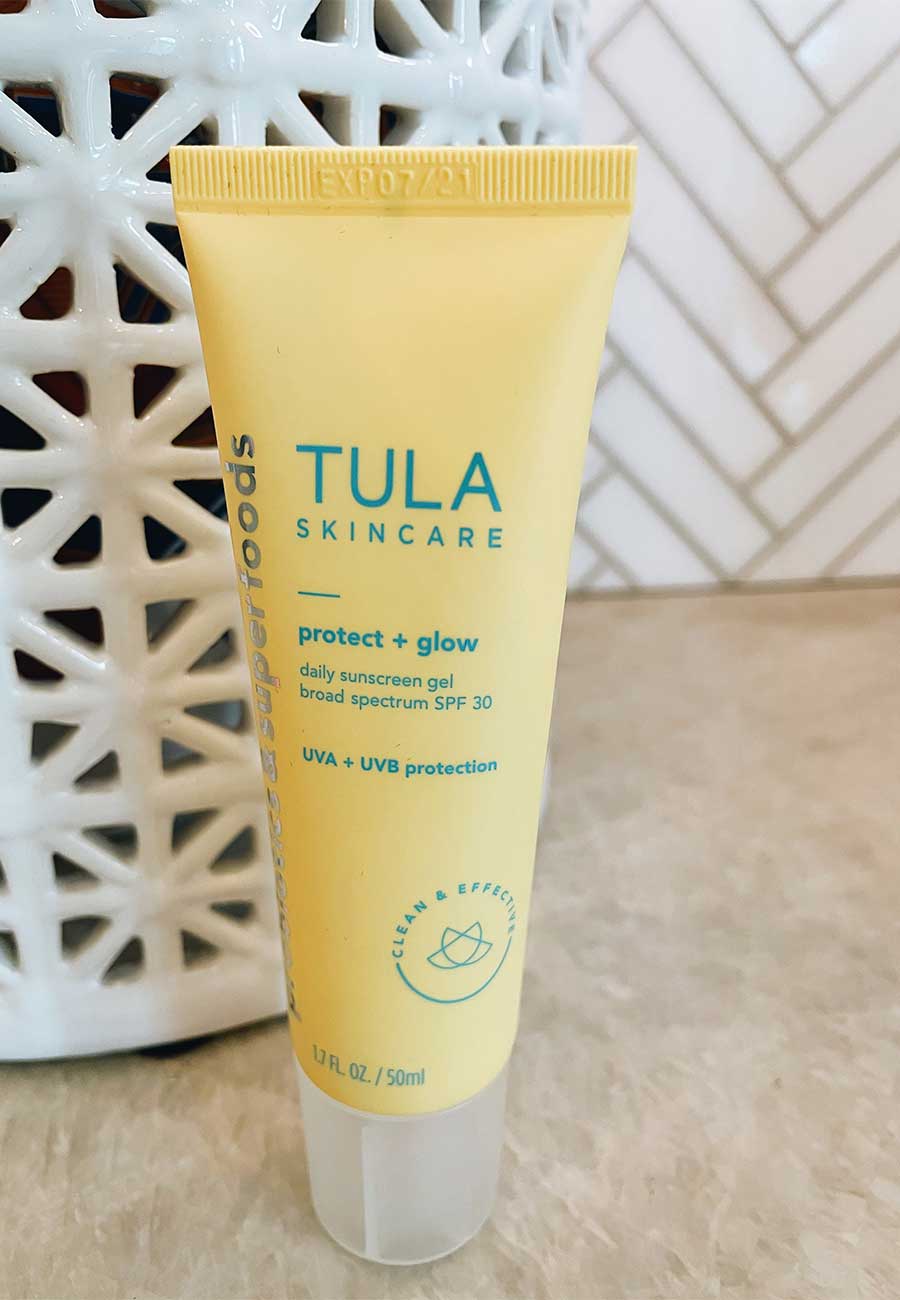 tula protect and glow sunscreen review